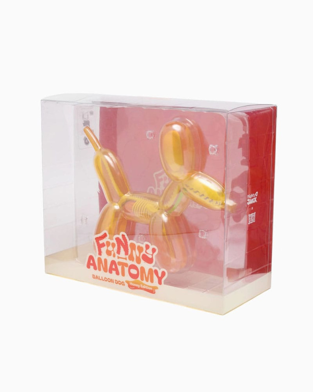 Funny Anatomy Honey Edition Balloon Dog Statue 1