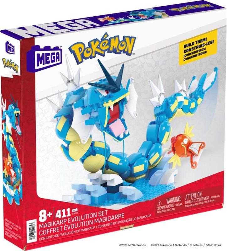 Pokémon Mega Construx Construction Set Magikarp Evolution Set