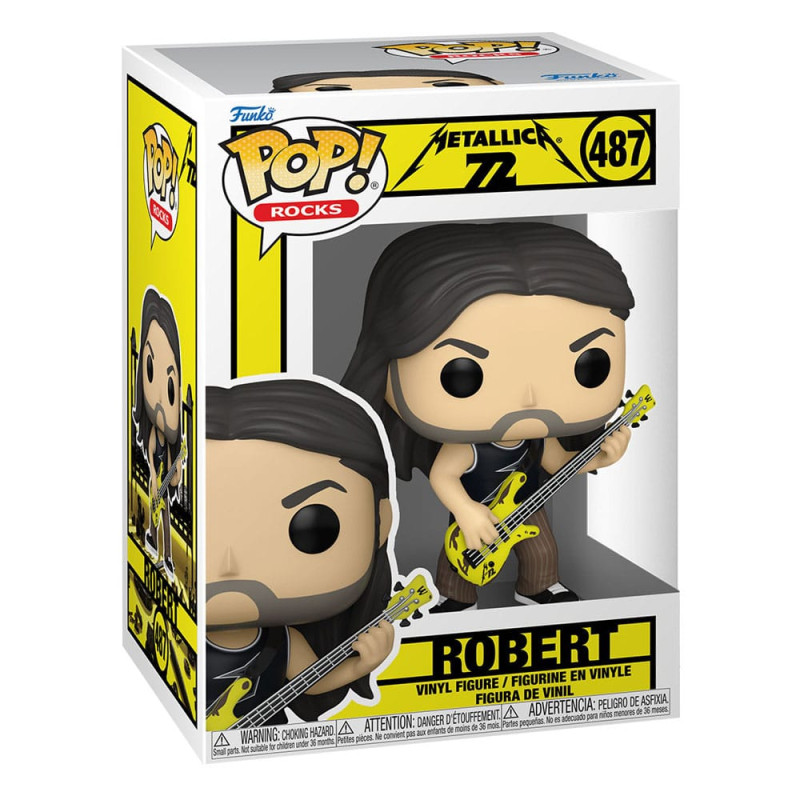 Metallica POP! Rocks Vinyl Figure Robert (72 Seasons) 9 cm 1