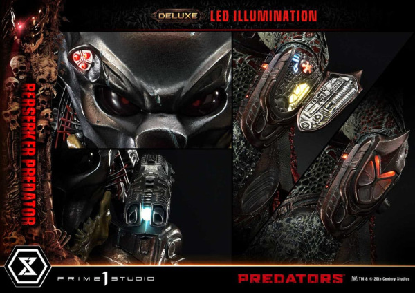 Predators Statue Berserker Predator Deluxe Version 100 cm 2