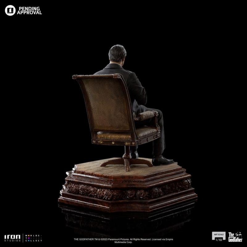 The Godfather Scale Statue 1/10 Don Vito Corelione 19 cm