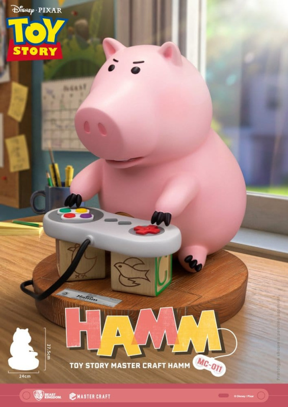 Toy Story Master Craft Statue Hamm 28 cm 3