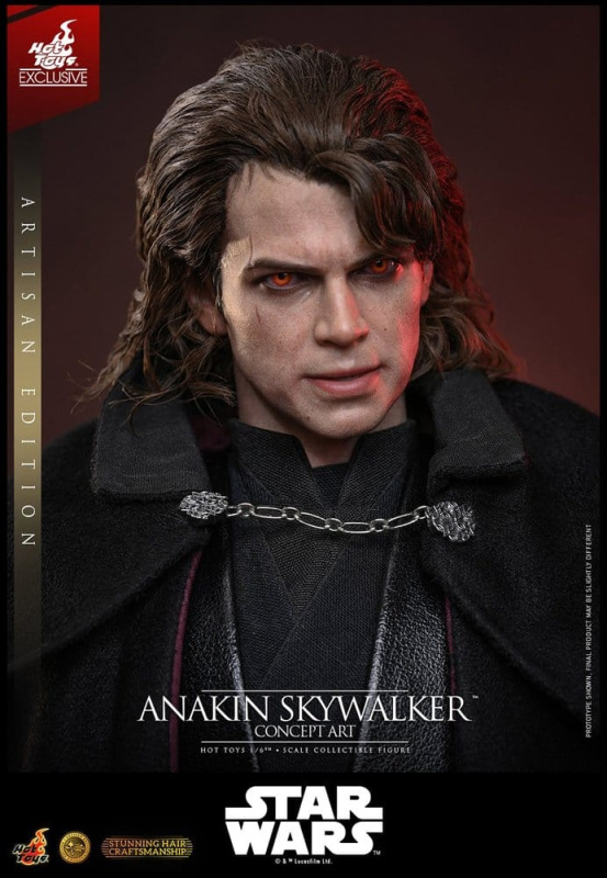 Star Wars Episode III: Revenge Of The Sith Movie Masterpiece Action Figure 1/6 Anakin Skywalker (Con 5