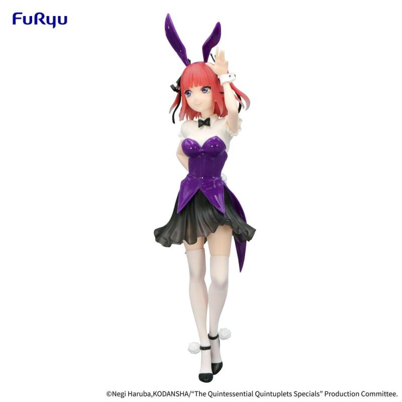 The Quintessential Quintuplets Trio-Try-iT PVC Statue Nakano Nino Bunnies ver. Another Color 23 cm