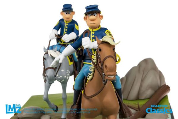 The Bluecoats: Chesterfield and Blutch 23 cm Collection Statue  - LMZ Collectibles