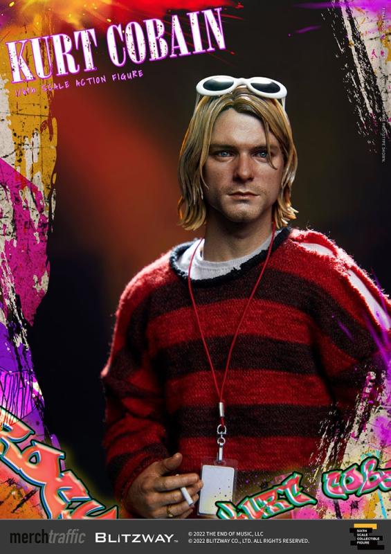 Kurt Cobain On Stage 1/6 Action Figure - Blitzway