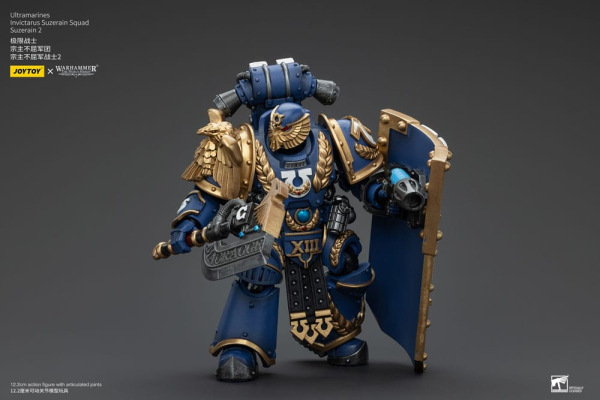 Warhammer The Horus Heresy Action Figure 1/18 Ultramarines Invictarus Suzerain Squad Suzerain 2 12 c 4