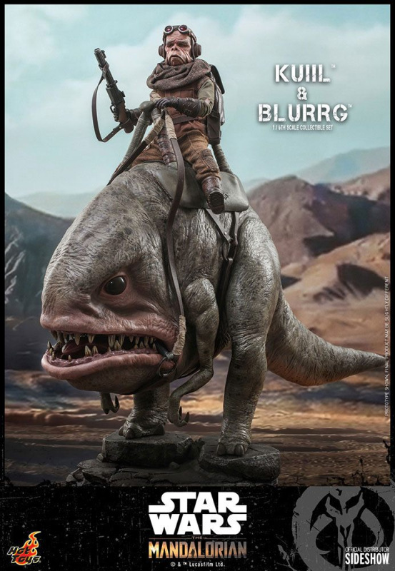 Star Wars The Mandalorian Action Figure 2-Pack 1/6 Kuiil & Blurrg 37 cm 4