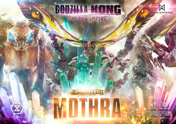 Godzilla x Kong: The New Empire Ultimate Diorama Masterline Series Statue Mothra Bonus Version 113 c 1