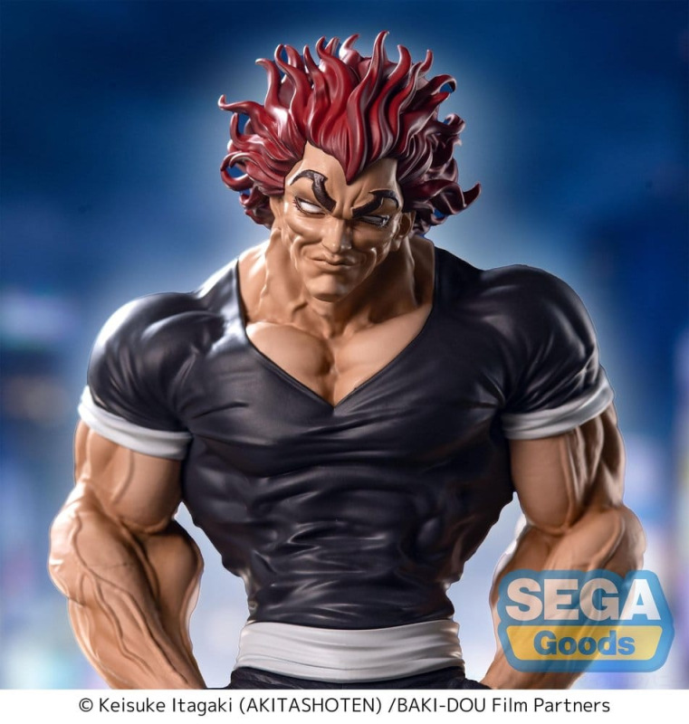 Baki-Dou Luminasta PVC Figure Yujiro Hanma 25 cm 3