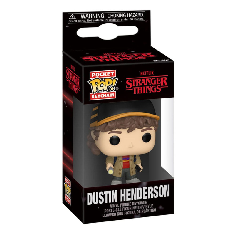 Stranger Things POP! Vinyl Keychains 4 cm Dustin Henderson Display (12) 1