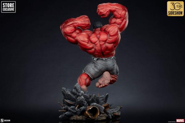 Marvel Premium Format Statue Red Hulk: Thunderbolt Ross 74 cm 6