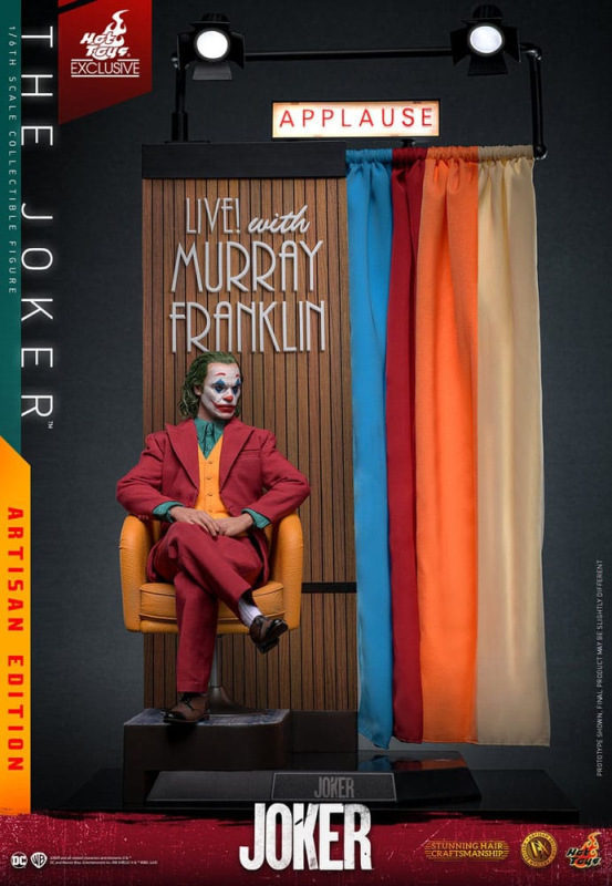 Joker Movie Masterpiece Action Figure 1/6 The Joker Artisan Edition 30 cm 13