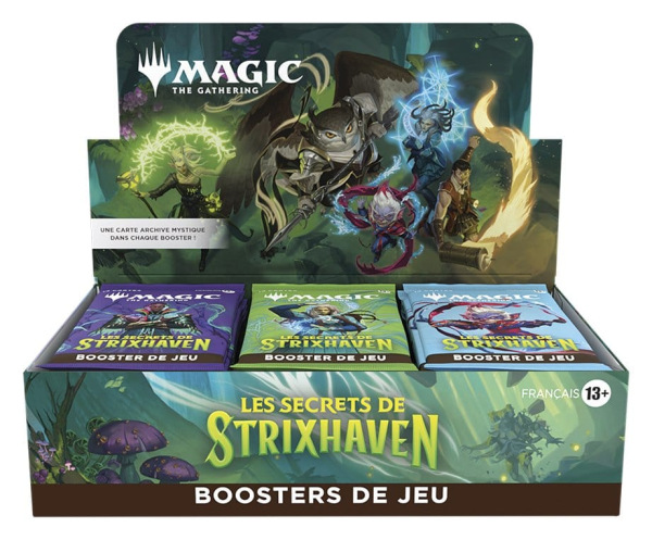 Magic the Gathering Les secrets de Strixhaven Play Booster Display (30) french 11
