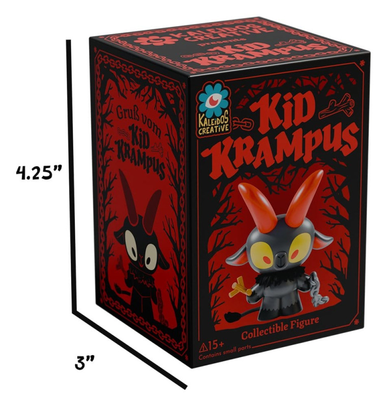 Kid Krampus Mini Figures S1 8 cm Blind Box Display (6) 1