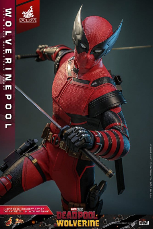 Deadpool & Wolverine Movie Masterpiece Action Figure 1/6 Wolverinepool Hot Toys Exclusive 31 cm 3
