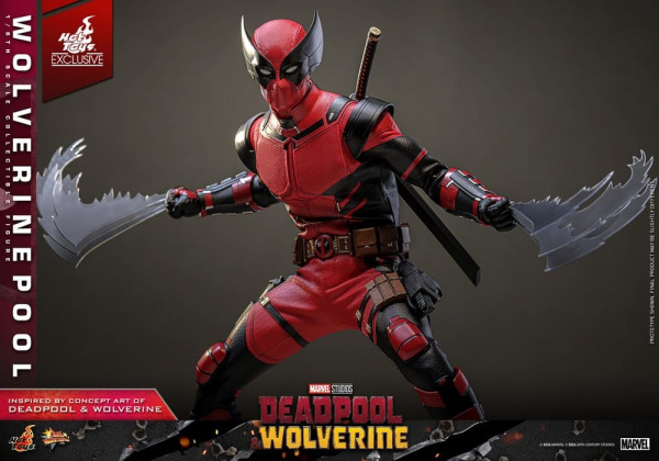 Deadpool & Wolverine Movie Masterpiece Action Figure 1/6 Wolverinepool Hot Toys Exclusive 31 cm 5