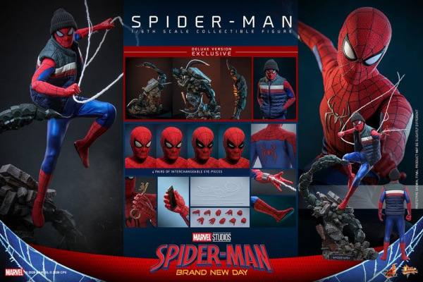 Marvel Spider-Man: Brand New Day Action Figure 1/6 Spider-Man (Deluxe Version) 29 cm 13