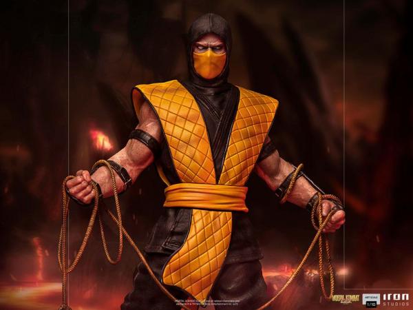 Mortal Kombat: Scorpion 1/10 Art Scale Statuen - Iron Studios