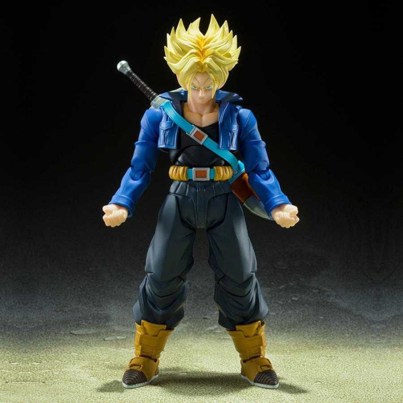 Dragon Ball Z S.H. Figuarts Action Figure Super Saiyan Trunks The Boy from the Future (Reissue) 14 c 4