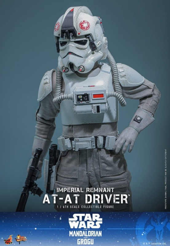 Star Wars Movie Masterpiece Action Figure 1/6 Imperial Remnant AT-AT Driver 30 cm 9