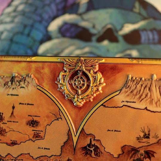 Masters of the Universe Replica Metal Map of Eternia Limited Edition 10 x 15 cm 2