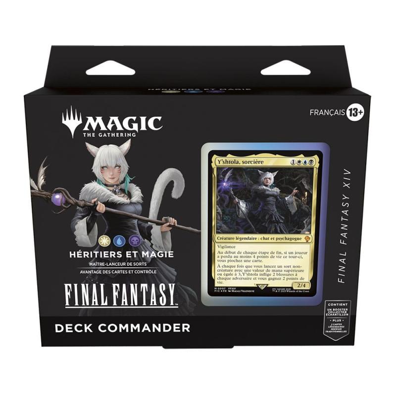 Magic the Gathering Final Fantasy Commander Decks Display (4) french 11