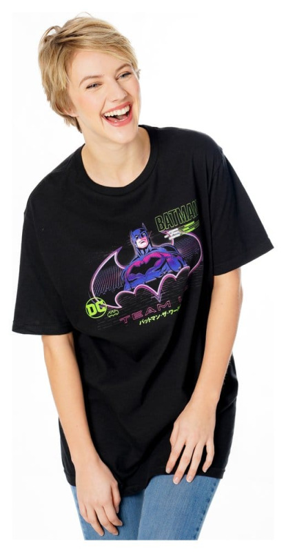 Batman T-Shirt Anime Matrix Grid Size L 4