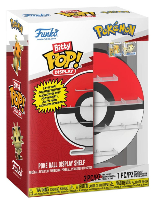 Pokémon Bitty POP! Display Vinyl Figures Poké Ball