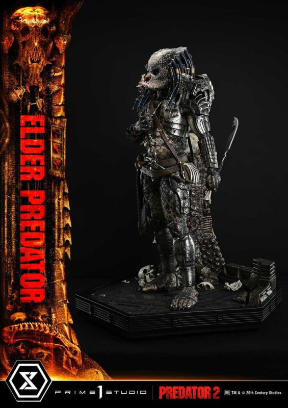 Predator 2 (Film) Museum Masterline Statue 1/3 Elder Predator 94 cm 8