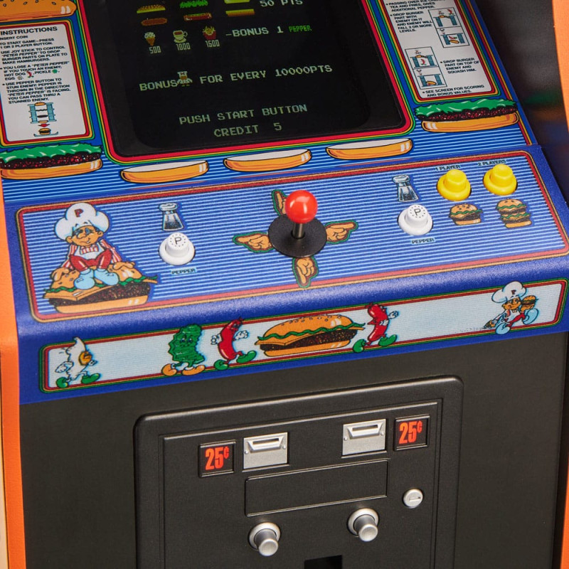 Burger Time Quarter Arcade Machine 44 cm 14