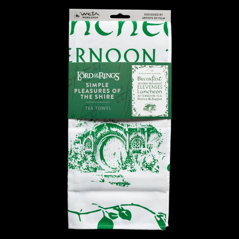 Lord of the Rings Tea Towel Simple Pleasures of the Shire 72 cm 2