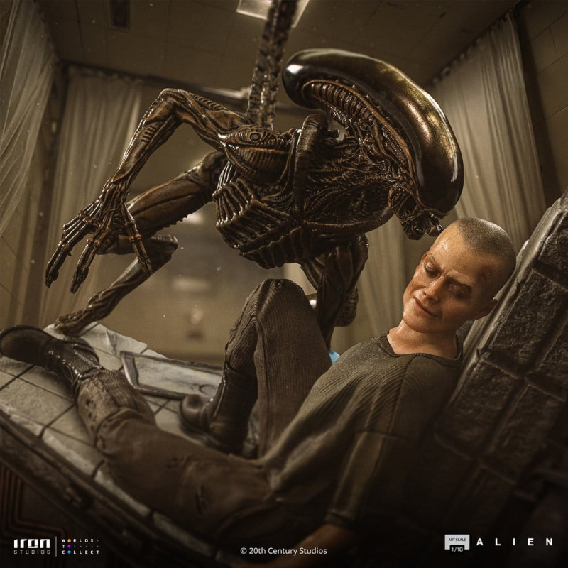 Alien 3 Art Scale Statue 1/10 Ellen Ripley and Dog Alien 23 cm 11