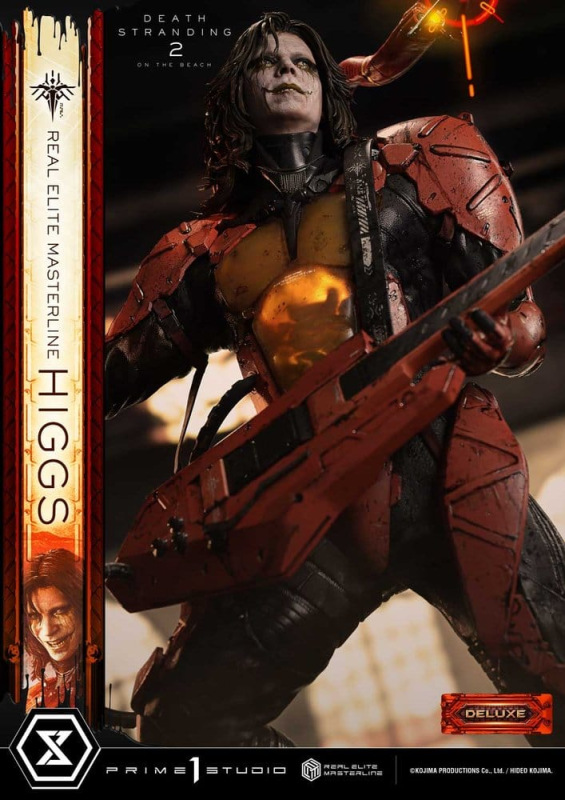 Death Stranding 2: On The Beach Real Elite Masterline Statue 1/3 Higgs DX Bonus Version 81 cm 10