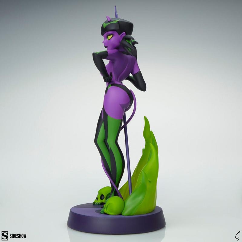 Original Artist Series Statue Devil Girl (Purple and Green Variant) 30 cm 8