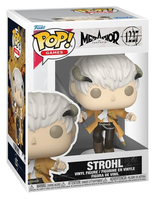 Metaphor: ReFantazio POP! Games Vinyl Figure Strohl 9 cm 1