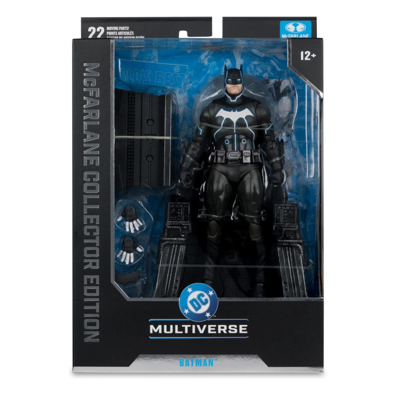 DC Multiverse McFarlane Collector Edition Action Figure #47 Batman & Mobius Chair (Darkseid War) 18 6