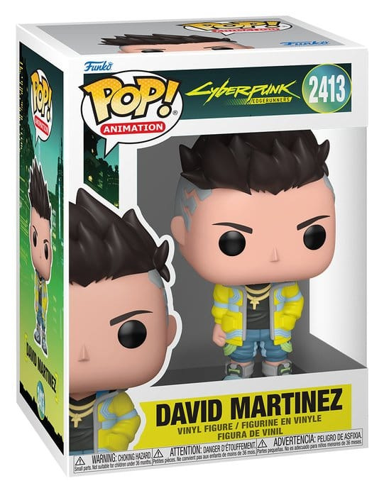 Cyberpunk Edgerunners Animation POP! Vinyl Figure David 9 cm 1