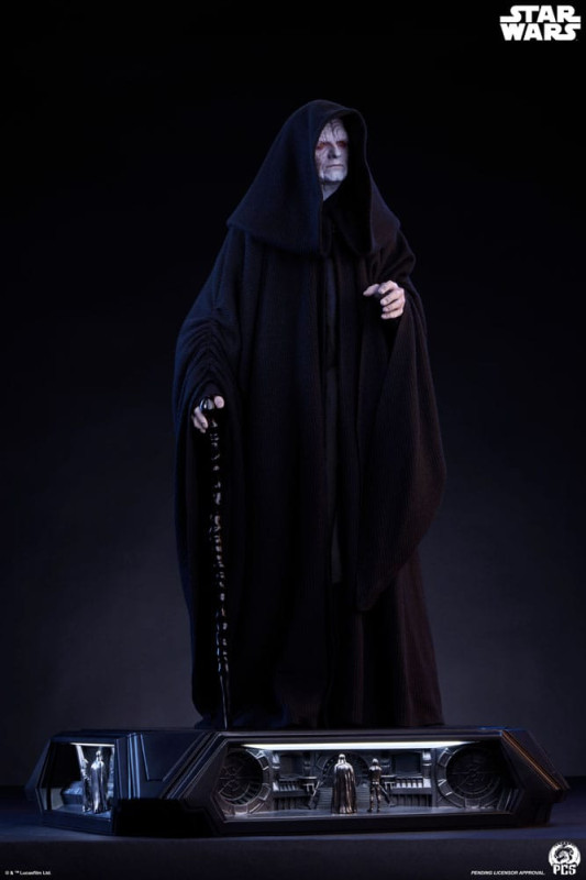 Star Wars Hyperreal Statue 1/3 Emperor Palpatine 64 cm 9