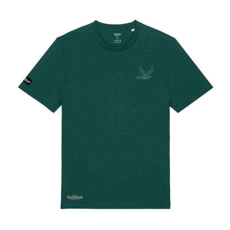 Genshin Impact T-Shirt Alhaitham Green 1