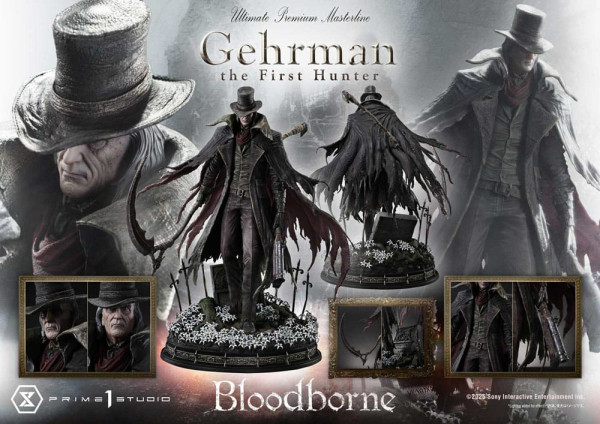 Bloodborne Ultimate Premium Masterline Series Statue 1/4 Gehrman Bonus Version 68 cm 13