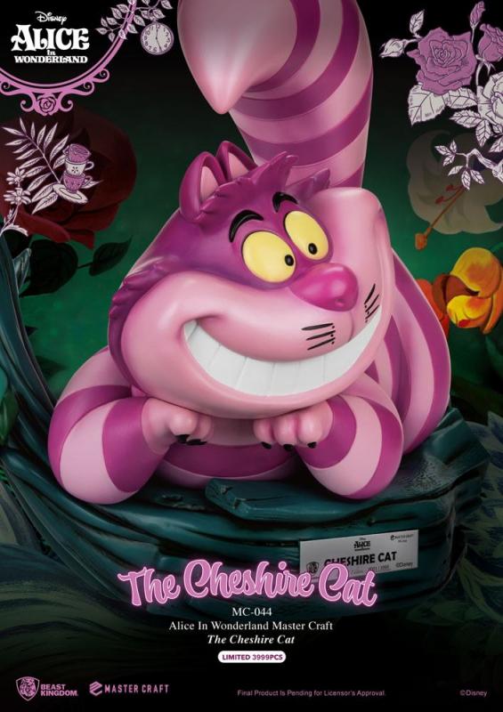 Alice In Wonderland: The Cheshire Cat 36 cm  Master Craft Statue - Beast Kingdom Toys