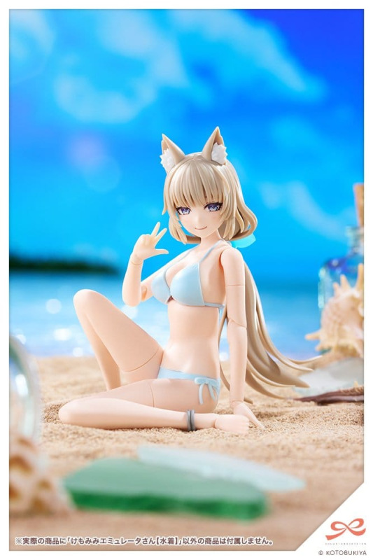 Sousaishojoteien Plastic Model 1/10 Animal Ears Emulator Swim Style 17 cm 3