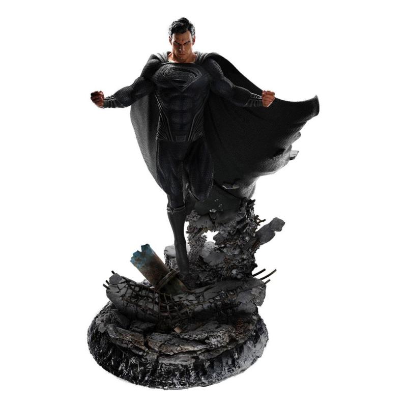 Zack Snyder's Justice League Statue 1/4 Superman Black Suit 65 cm 7