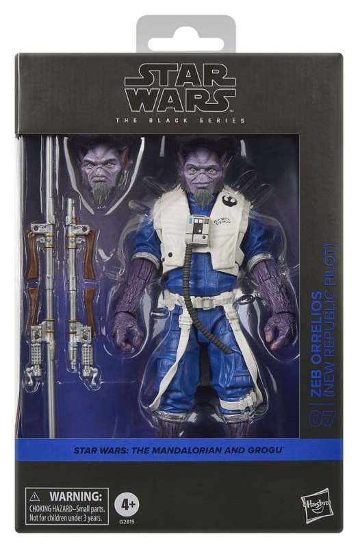 Star Wars: The Mandalorian & Grogu Black Series Action Figure Garazeb “Zeb” Orrelios 15 cm 6