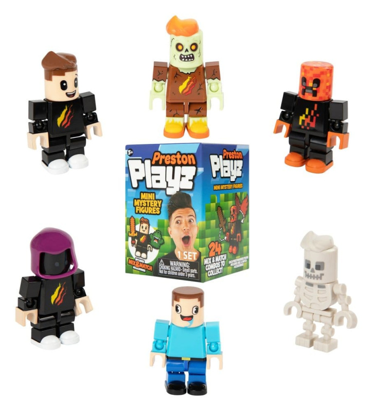 Preston Playz Mini Figures Series 1 Blind Box Display (12) 1