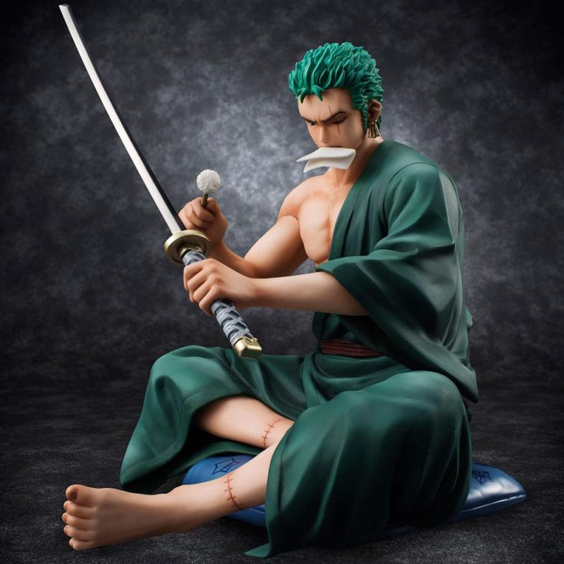 One Piece P.O.P S.O.C PVC Statue 1/8 Roronoa Zorro 13 cm 4