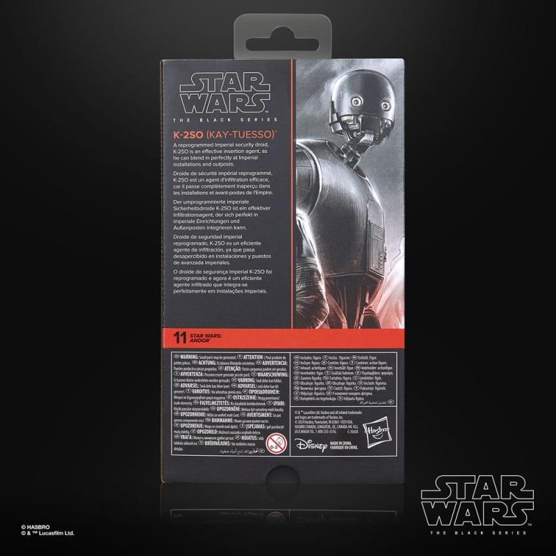 Star Wars: Andor Black Series Action Figure K-2SO (Kay-Tuesso) 15 cm