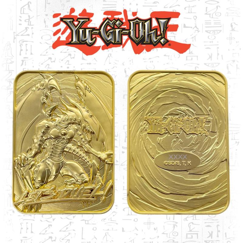 Yu-Gi-Oh! Replica Card Gandra the Dragon of Destruction (gold plated)
