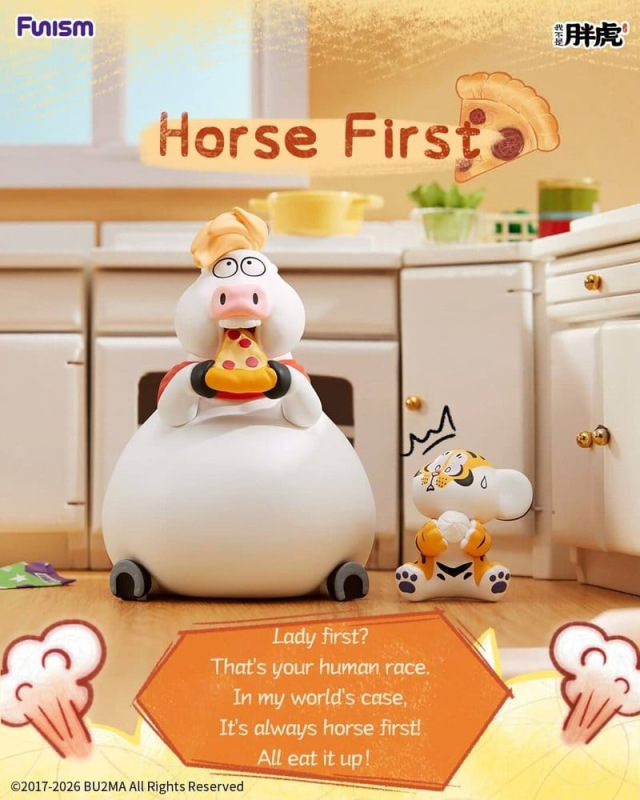 Alexander The Fat TigerBlind Box Mini Figures The Real Crazy Horse Display (8) 5